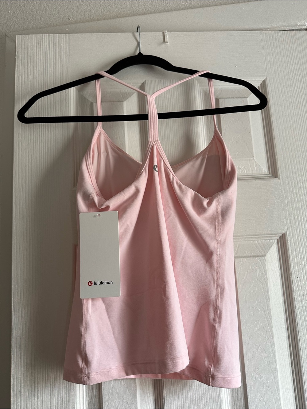lululemon athletica Light Pink Y Tank